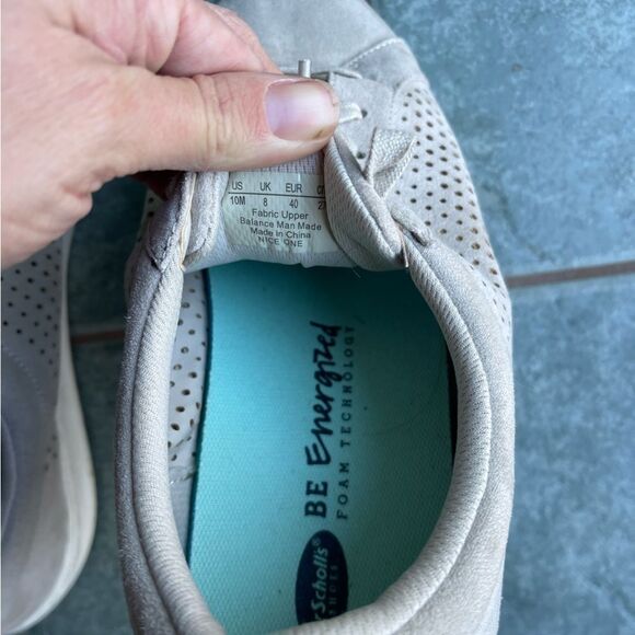 DR SCHOLL’S women’s size 10 tan shoes with be energized foam technology - Picture 5 of 8